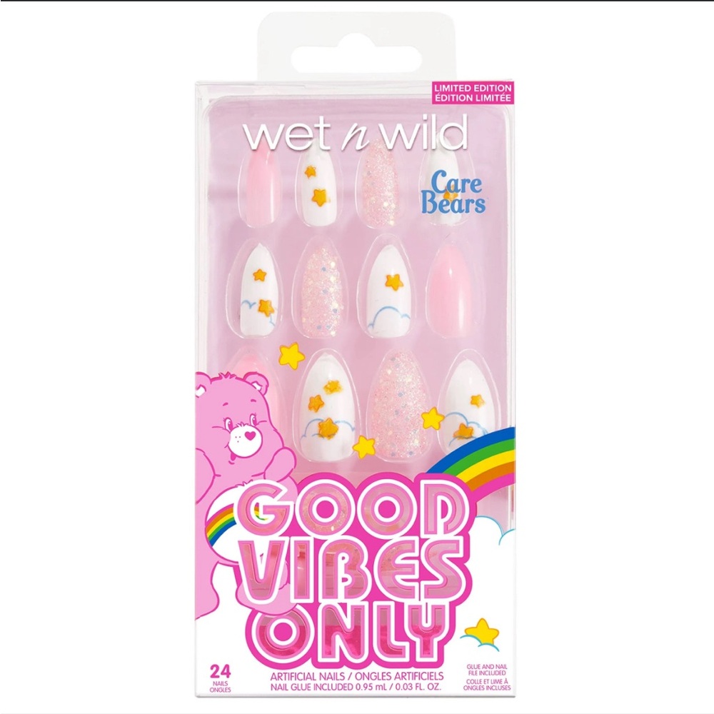 Care Bears x Wet n Wild Limited Edition Anniversary "Good Vibes Only" Nail Set